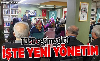 TDED Erzurum 2. olağan genel kurulunu yaptı