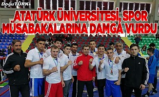 Atatürk Üniversitesi, spor müsabakalarına damga vurdu