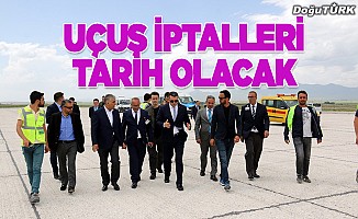 Erzurum Havalimanı'nda uçuş iptallerine teknolojik çözüm
