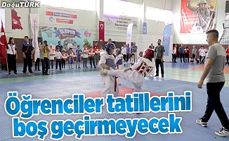 Erzurumlu öğrenciler tatillerini boş geçirmeyecek