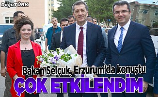 Milli Eğitim Bakanı Ziya Selçuk Erzurum'da...