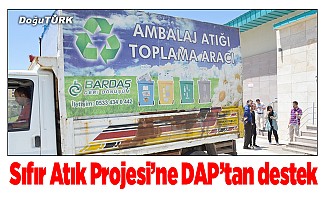 Sıfır Atık Projesi’ne DAP’tan destek