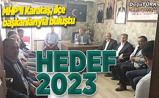 Başkan Karataş, 2023’ü hedef gösterdi