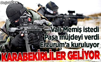 Erzurum'a "jandarma komando tabur komutanlığı" müjdesi