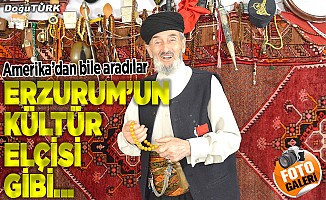 Erzurum'un "Dadaş Necati"si kültür elçisi gibi