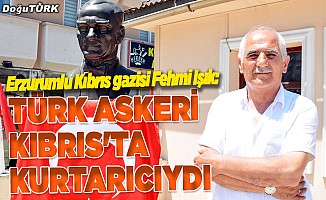 "Türk askeri Kıbrıs'ta kurtarıcıydı"