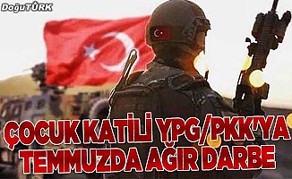 Çocuk katili YPG/PKK'ya temmuzda ağır darbe