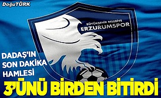 Erzurumspor'dan 3 transfer