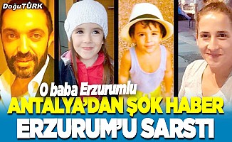Antalya’dan şok haber: Erzurumlu aile ölü bulundu