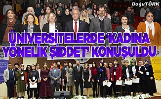 Atatürk Üniversitesi ve ETÜ'de "Kadına Yönelik Şiddet" konuşuldu