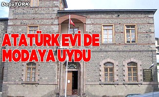 Atatürk evi de modaya uydu