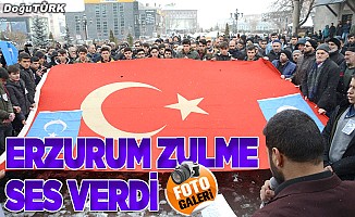 Erzurum zulme ses verdi