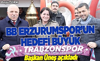 BB Erzurumspor'un hedefi büyük