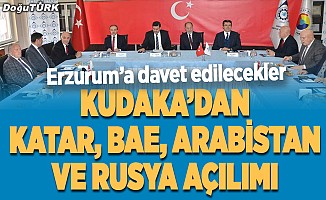 KUDAKA'nın 119. yönetim kurulu toplantısı Erzurum'da yapıldı