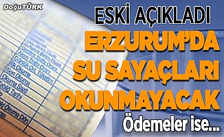 Erzurum’da faturalar ortalama olacak