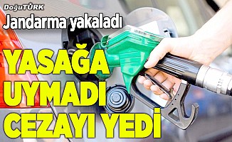 Erzurum'da kurallara uymayan petrol istasyonuna ceza
