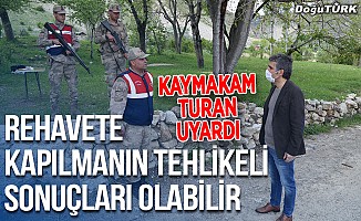 Erzurum'da "Rehavete kapılmanın tehlikeli sonuçları olabilir" uyarısı