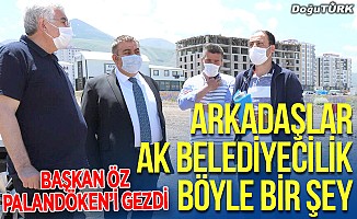AK Parti İl Başkanı Öz’den Palandöken Belediyesi’ne övgü