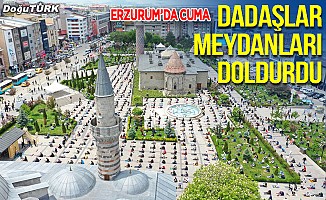 Doğu Anadolu'da Cuma; Meydanlar doldu taştı