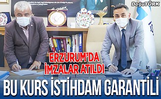 Erzurum'da istihdam garantili "saraciye" kursu