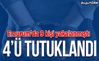 Erzurum’da hırsızlık zanlıları tutuklandı