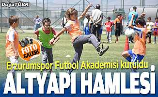 BB Erzurumspor Futbol Akademisi kuruldu
