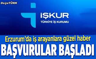 Erzurum'da iş arayanlara güzel haber!