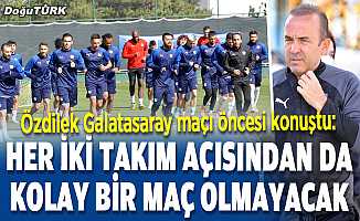 BB Erzurumspor, Galatasaray karşısında kazanmayı hedefliyor
