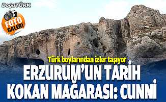 Erzurum'un tarih kokan mağarası: Cunni