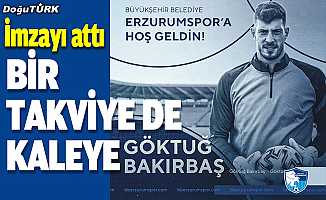 BB Erzurumspor, kaleci Göktuğ Bakırbaş'ı transfer etti