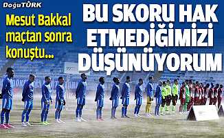 BB Erzurumspor- Atakaş Hatayspor maçının ardından konuştular
