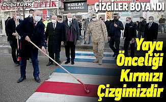 Erzurum’da "Yaya Önceliği Kırmızı Çizgimizdir" etkinliği...