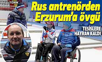 Rus antrenörden Erzurum’a tam not