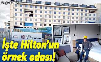 İşte Hilton’un örnek odası!