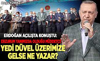 Erdoğan: Bizim arkamızda 19 yıllık eser ve hizmet müktesebatımız var