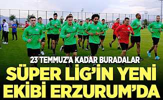 Süper Lig’in yeni ekibi Erzurum’da
