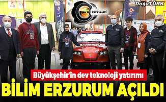 Büyükşehir’in dev teknoloji yatırımı: Bilim Erzurum açıldı