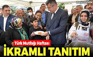 Erzurum'un yöresel lezzetleri "Türk Mutfağı Haftası"nda tanıtıldı