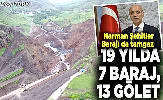 Erzurum’a 19 yılda 7 baraj