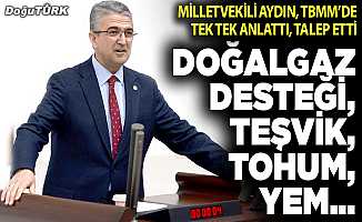 Milletvekili Aydın, TBMM’de Erzurum için taleplerini sıraladı
