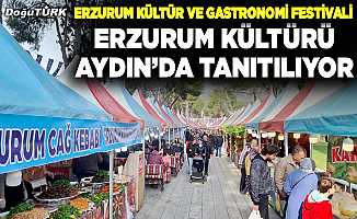 Erzurum kültürü Aydın Tekstil Park'ta