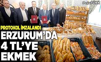 Türkiye’nin en ucuz ekmeği Erzurum’da…