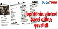 İSPİRLİ’NİN ŞİİRLERİ AZERBAYCAN TÜRKÇESİNDE