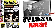 İŞTE HAZİRAN'IN FIRFIRİK'İ!